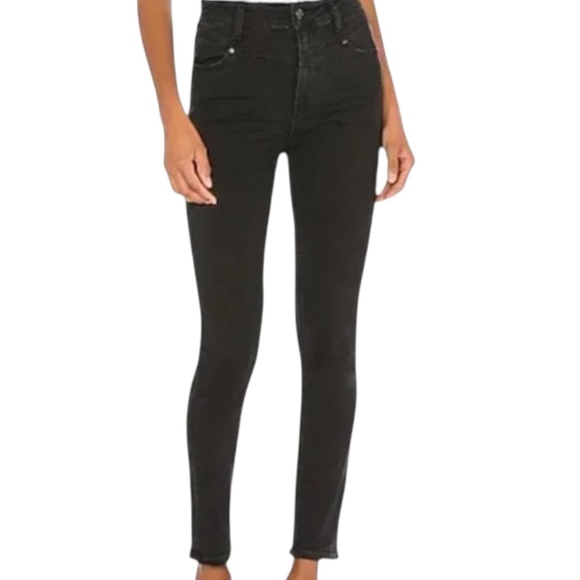 PAIGE Denim - PAIGE Margot Super High Rise Ankle Skinny in Midnight Star